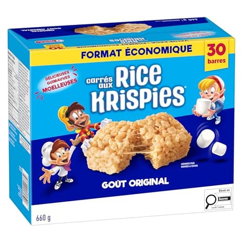 Rice Krispies Squares Bars 660g Jumbo Pack-Original, 30 Cereal Bars — view 5