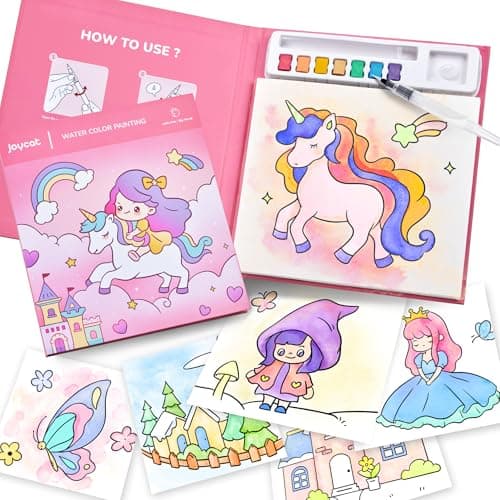 JoyCat Paint with Water Coloring Books for Toddlers (Magical Pony) — view 6