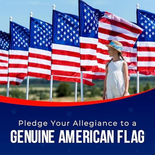 American Flag Made in USA | American Flags for Outside 3X5 | Premium US Flag 3X5 Heavy Duty Outdoor with Embroidered Stars and Sewn Stripes. — view 5