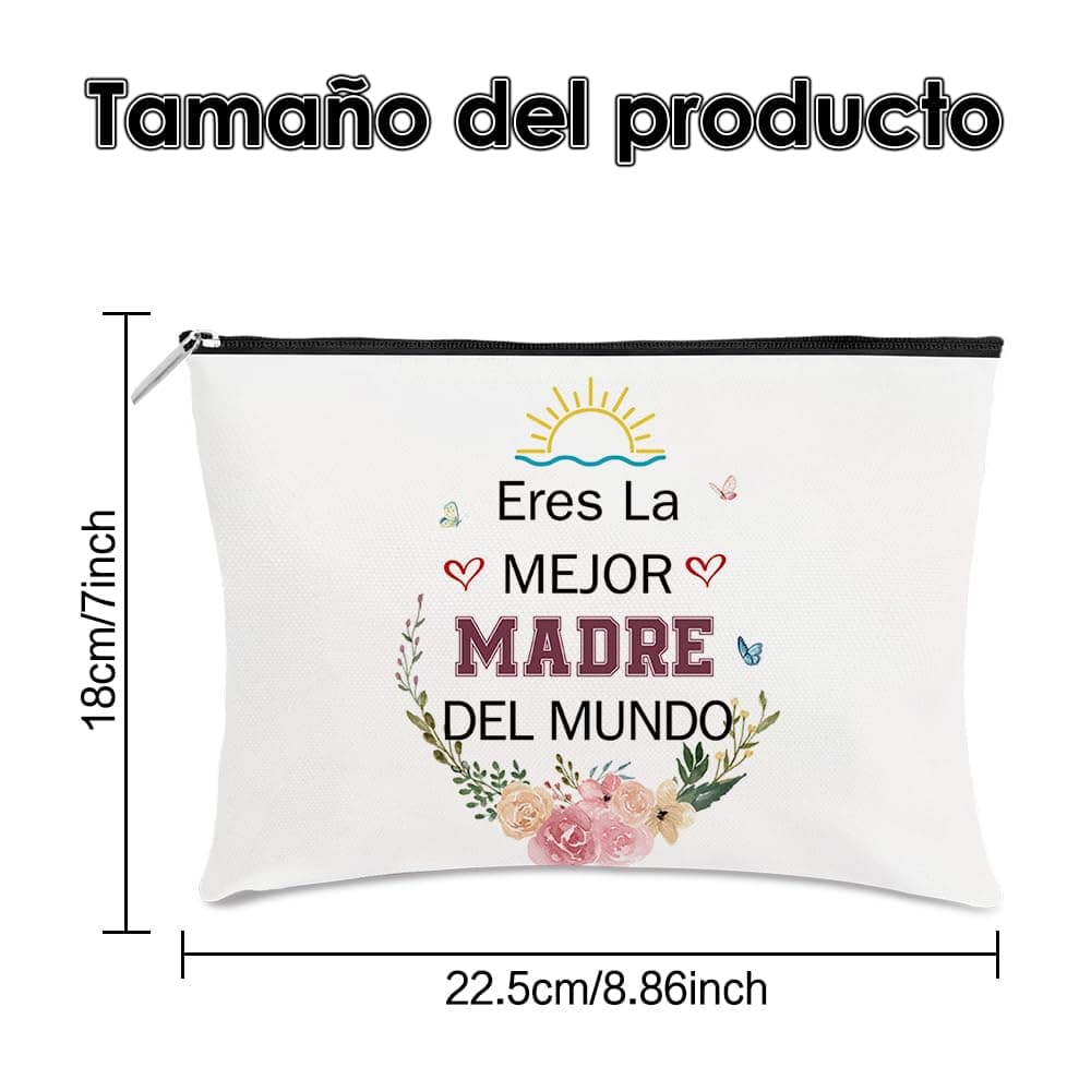 Regalos Día De La Madre Regalo Mama Bolsa De Maquillaje,Regalos Cumpleaños Madre,Regalos Madres,Regalos para Mama,Mujer San Valentin,Regalo Navidad Madre — view 2
