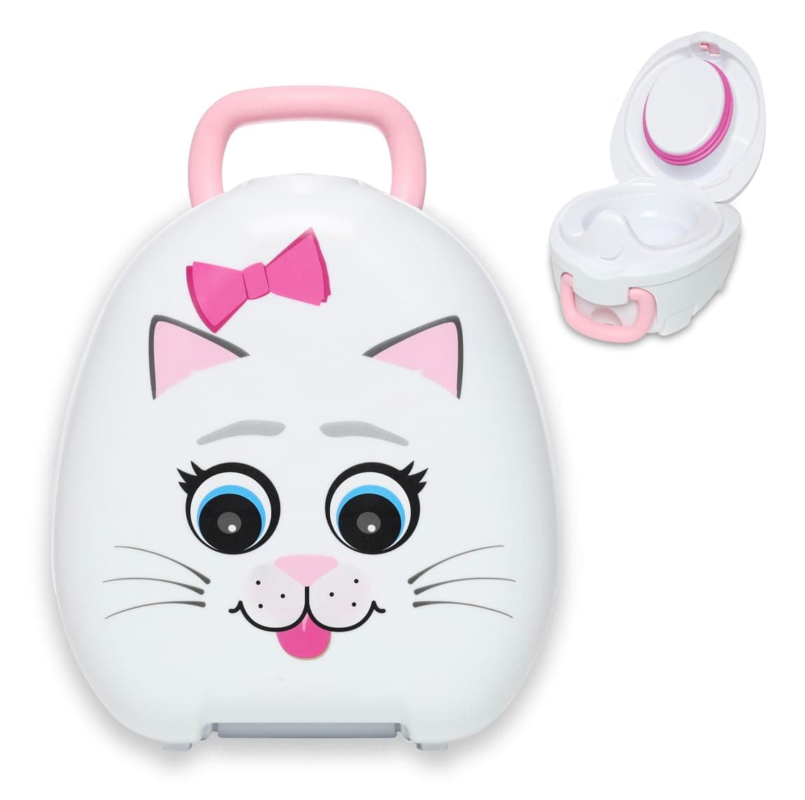 My Carry Potty - Travel Potty, Award-Winning Portable Toddler Toilet Seat for Kids to Take Everywhere (Dino) — view 13