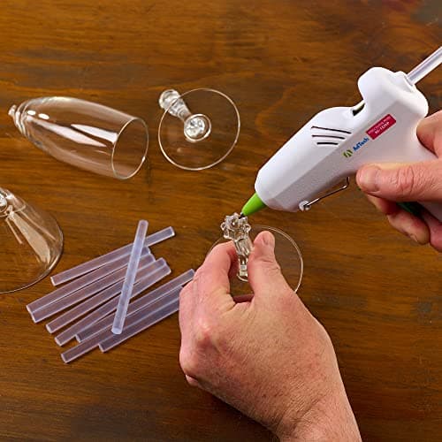 AdTech Hot Glue Sticks, 4 Inch Mini Size, Clear (550 Sticks) | Multi-Temperature, Quick Bonding for Crafting, DIY & School Projects | Fits Mini Glue Guns | Made in the USA — view 4