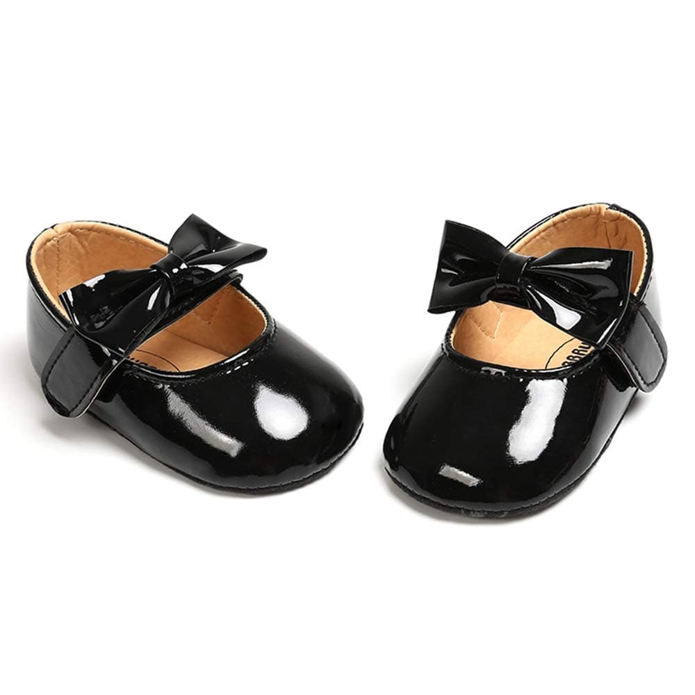 RVROVIC Baby Girl Moccasins Infant Princess Sparkly Premium Lightweight Soft Sole Prewalker Toddler Girls Shoes — view 12