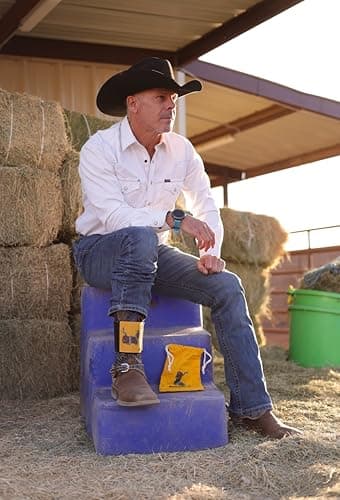 Bootsnake Cowboy Boot Accessory Strap, Reduces Boot Lines, Keeps Pant Legs Smooth, Blocks Dirt and Debris (Yellow, Standard) — view 6