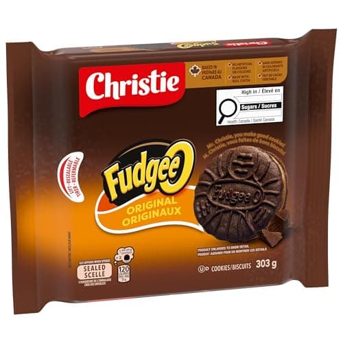 Fudgee-O Chocolatey Creme Filled Sandwich Cookies, 303 g, Baked in Canada — view 10