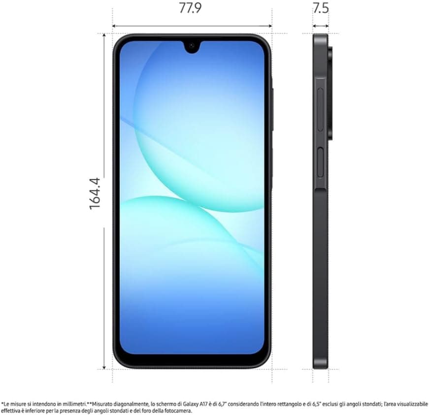 SAMSUNG Galaxy A17 128GB (Black, Android, 4 GB) — view 2