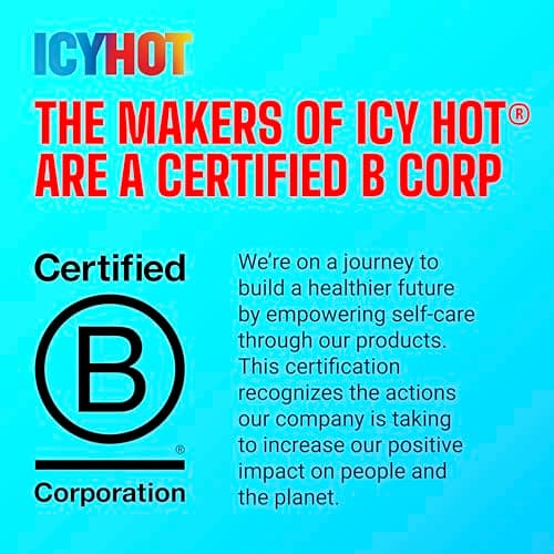 Icy Hot Original Pain Relief No-Mess Roll-On Applicator, Fast-Acting Pain Relief with Max Strength Menthol 16%, Contrast Therapy for Backaches, Joints, Muscle Strains and Arthritis, 2.5 oz — view 9