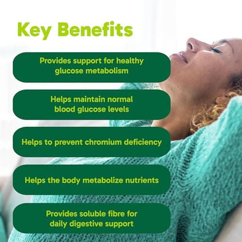 Organika Canadian-Made Belli Bliss Fibre + Glucose | High Fibre Blend, Chromium for Glucose-Balancing | Supports Digestive Health, Constipation Relief, Weight Control - Lemonade, 30 x 6g sachets — view 2