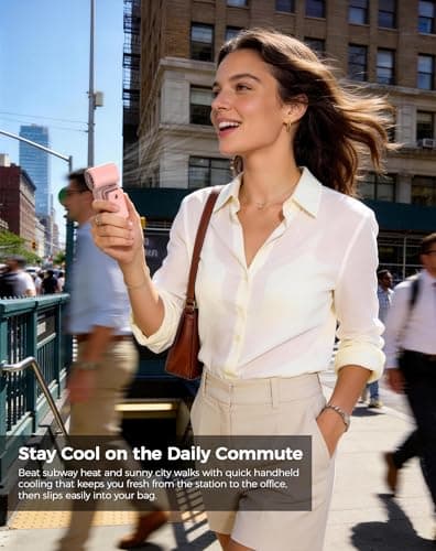 Hotsales Clip-On Portable Fan for Strollers, Handheld Turbo Fan for Travel — view 5