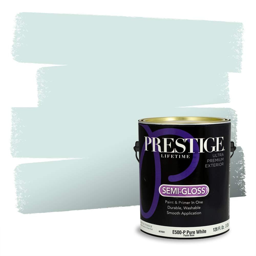PRESTIGE Paints Interior Paint and Primer In One, 1-Gallon, Semi-Gloss, Comparable Match of Valspar* Dewdrop* — view 42