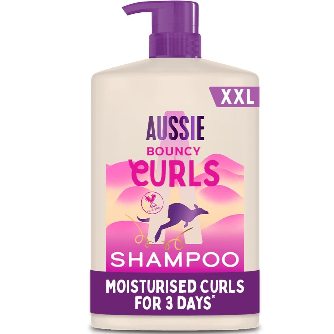 Aussie Bouncy Curls Hydrating Conditioner 1L XXL | Lightweight, no weigh down | Daily Moisture Boost for Wavy & Curly Hair | With Jojoba, Coconut & Australian Macadamia Nut Oil | Vegan & Cruelty-Free — view 13