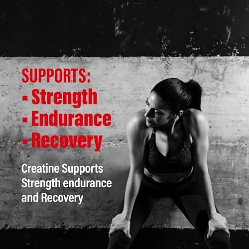 METALIFE 100% Pure Creatine Monohydrate Powder 60 Servings, Canada-Made, Micronized Powder, Muscle Growth, Unflavored, Ideal for Athletes & Fitness Enthusiasts, Third Party lab Tested, Vegan, 300 g
