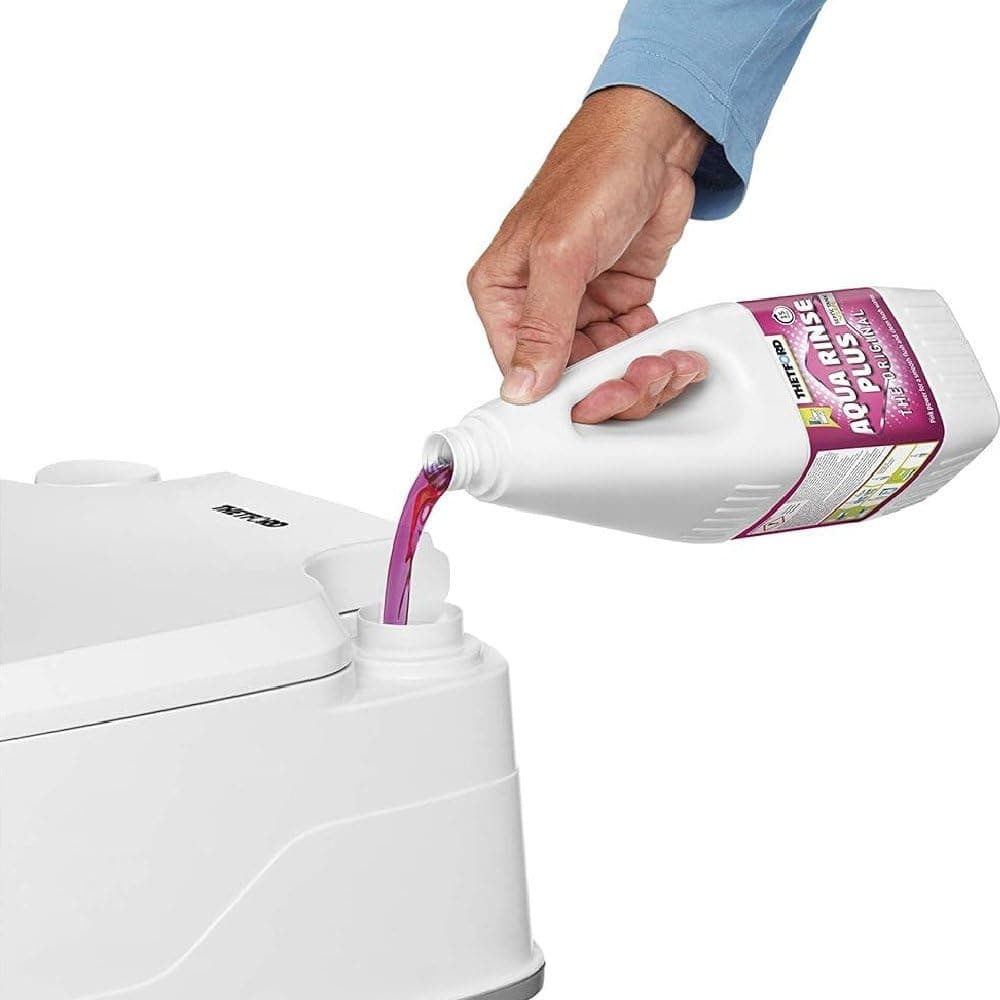 Thetford 92802 Porta Potti 145 Portable Toilet, White-Grey, 330 x 383 x 427 mm — view 3