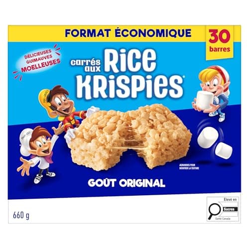 Rice Krispies Squares Bars 660g Jumbo Pack-Original, 30 Cereal Bars — view 3