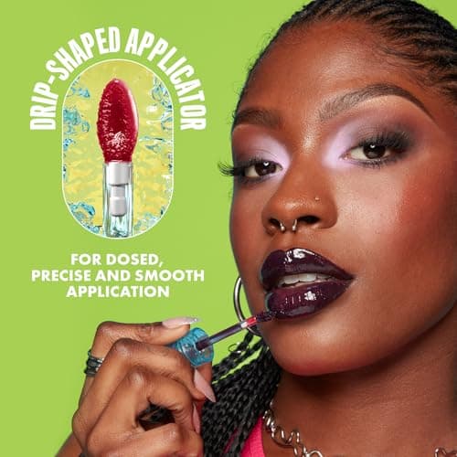 NYX Professional Makeup Lip IV Hydrating Gloss Stain, Lip Gloss, Infused with VITAMINS & COCONUT WATER, Up to 12HR Hydration, High Pigment, Wet Shine Finish, Shade: Mocha Me Wet — view 3