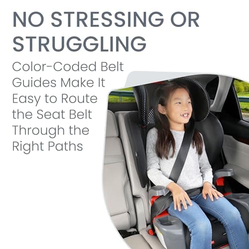 Britax Grow with You ClickTight Harness-2-Booster Car Seat, Cool Flow Gray — view 5