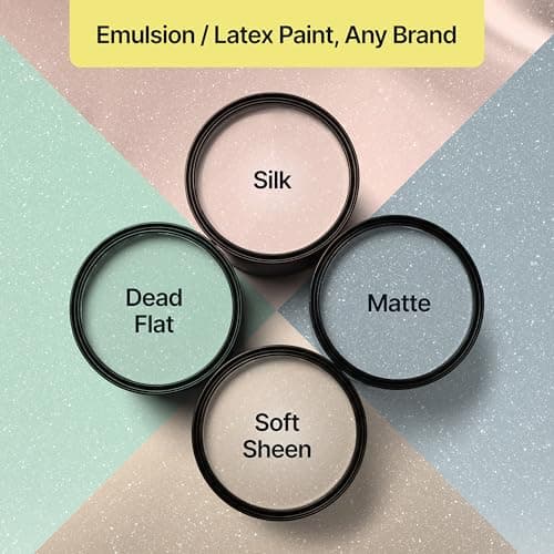 Hemway Glitter Paint Additive 100g Microfine Rose Gold Holographic — view 3