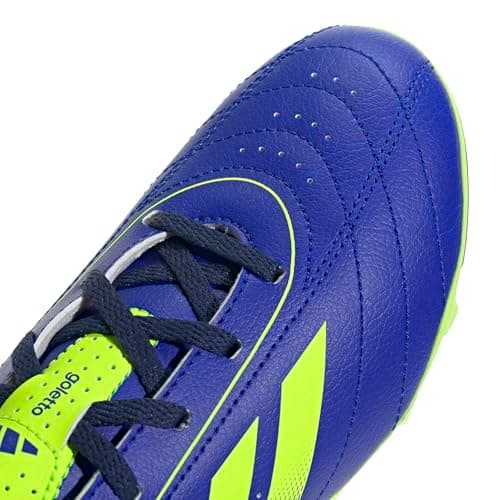 Adidas Unisex-Kids Goletto IX Firm Ground/Multi Ground, Lucid Blue/Lucid Lemon/Dark Blue, 5 — view 5