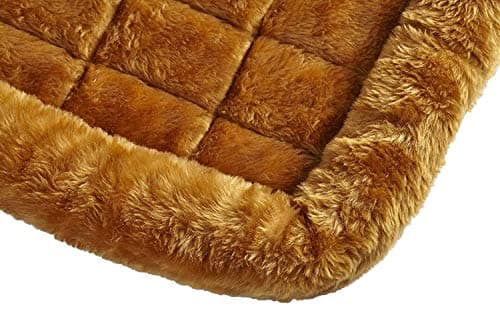 MidWest Homes for Pets Bolster Dog Bed 54cm x 33cm x 6cm Dog Bed or Cat Bed with Comfortable Bolster, Ideal for Small Dog Breeds, Cinnamon, Model 40222-CN — view 3