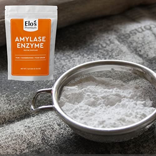 Amylase Enzyme (1lb)| Packed in Canada| 100% Food-Grade Enzyme Formula; Non-GMO| Increase Fermentation; Used for Homebrewing Process in Beer Making| by Elo’s Premium — view 2