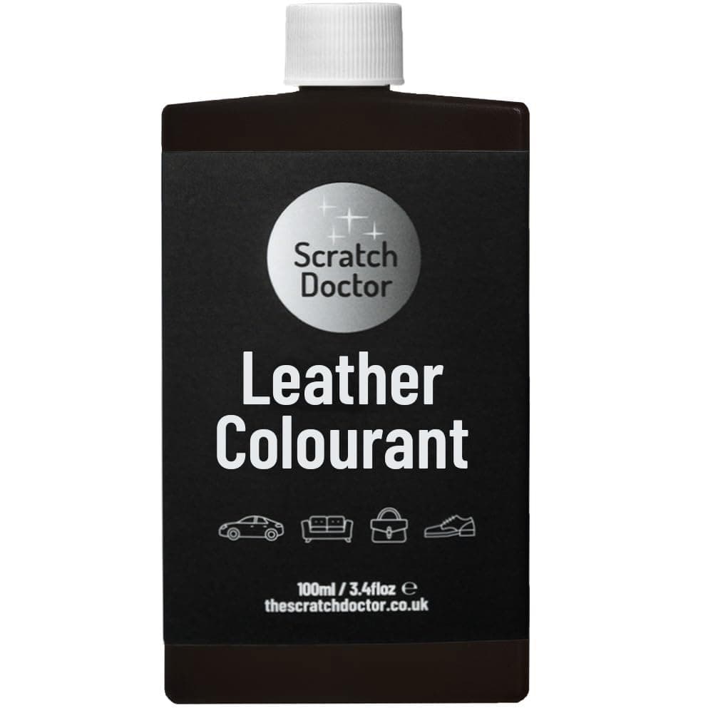 Scratch Doctor Leather Colourant Restore & Repair Leather Faux Vinyl Paint for Furniture Sofas Car Seats Shoes Handbags (Black, 500ml) — view 32