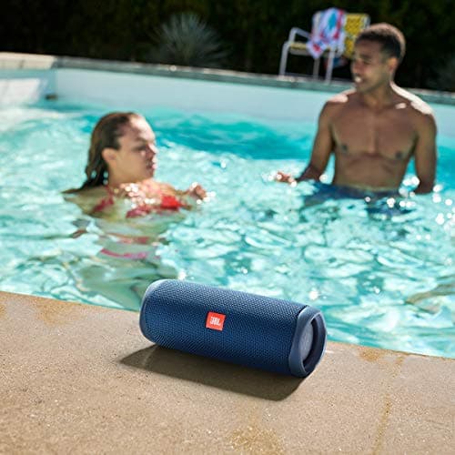 JBL FLIP 5, Waterproof Portable Bluetooth Speaker, Blue, 3.6 x 3.6 x 8.5 — view 3