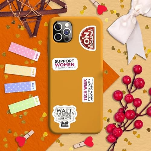 100Pcs Theatre Stickers for Laptop, Drama Stickers and Decals - Theatre Gifts - Drama Party Supplies - Gift for Women & Men — view 5
