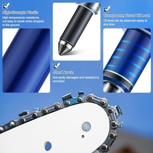 Meonum 1 Pcs Grease Gun for Chainsaws, Pre Loaded Mini Grease Gun — view 2
