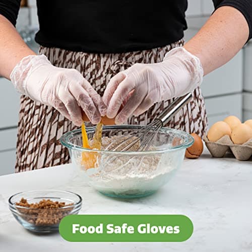 GUSTO Disposable Vinyl Gloves [100 Count] Medium — view 4