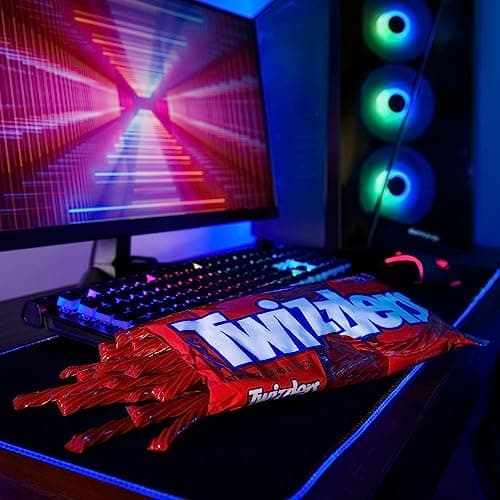 Twizzlers, Twists Strawberry Flavored Licorice Style, Chewy Candy Bag, 16 Ounce — view 4