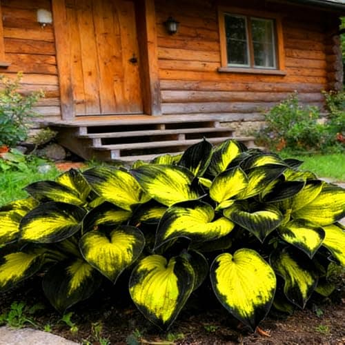 Mixrug Mix Hosta Seeds for Planting, 280+pcs Rare Perennial Hosta Flower Seeds Plants, Non-GMO Heirloom Long Blooming Shaded Entry Pathway Flowers for Garden Outdoors — view 4