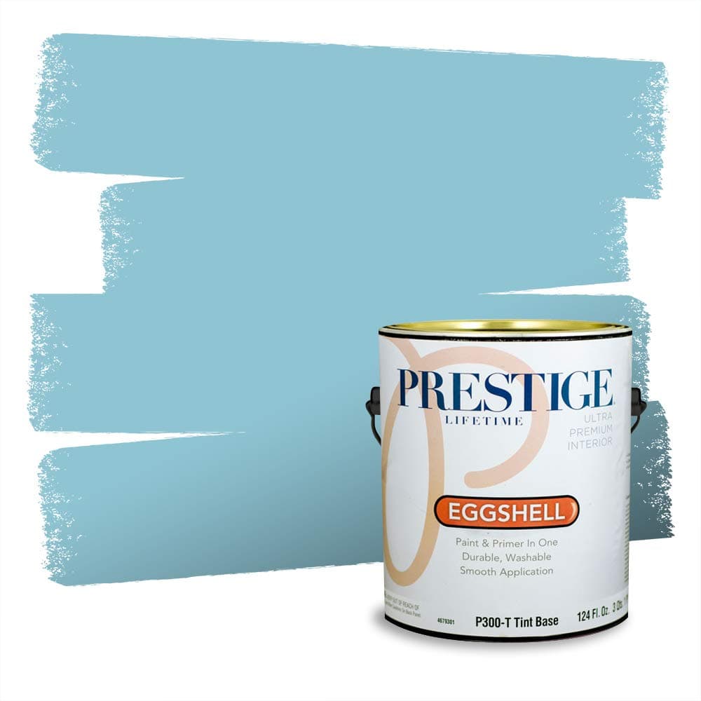 PRESTIGE Paints Interior Paint and Primer In One, 1-Gallon, Semi-Gloss, Comparable Match of Valspar* Dewdrop* — view 1025