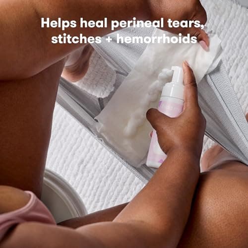Frida Mom Witch Hazel Perineal Healing Foam for Postpartum Care, Cooling Pain Relief and Hemorrhoid Treatment, 5 Fl Oz — view 3