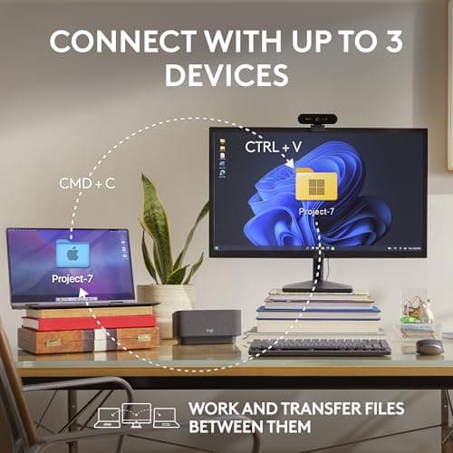 Logitech MX Anywhere 3S Compact Wireless Mouse, Fast Scrolling, 8K DPI Any-Surface Tracking, Quiet Clicks, Programmable Buttons, USB C, Bluetooth, Windows PC, Linux, Chrome, Mac - Graphite — view 8