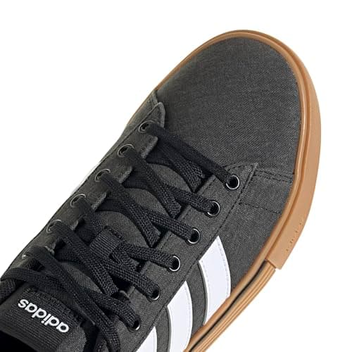adidas Men's Daily 4.0, Black/White/Gum, 11 — view 5