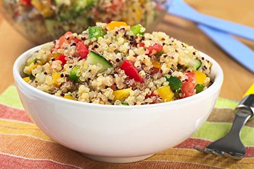 Pride Of India - Natural Three Color Quinoa - 100% Royal Bolivian Superior Grade Protein Rich Whole Grain, 1.5 Pound (24oz) Jar — view 2