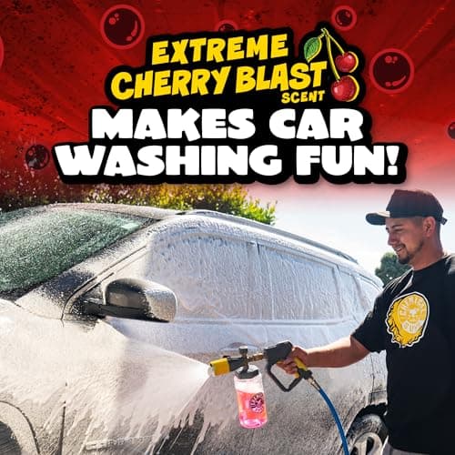 Chemical Guys Maxi Suds II Foaming Car Wash Soap – High Foam Car Wash Soap, Cherry Scent Shampoo and Gloss Booster for Foam Cannons, Guns or Buckets – Gentle, Safe for Trucks, SUVs, and RVs, 64 oz — view 5