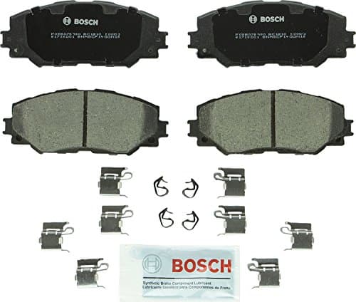 Bosch BC1210 QuietCast Premium Ceramic Disc Brake Pad Set For: Lexus HS250h; Pontiac Vibe; Scion xB, xD; Toyota Corolla, Matrix, Prius V, RAV4, Front
