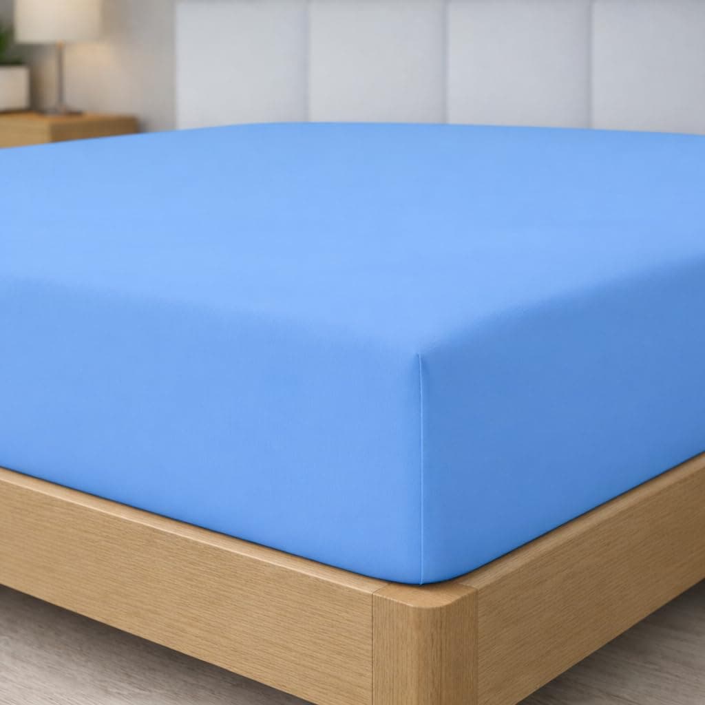 Degrees Home Collection - Sábana Bajera Ajustable 150x190x33 cm - Microfibra de poliéster, Calidad Oeko Tex sin tóxicos, Super Suave - Blanco — view 15