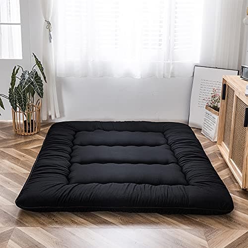 MAXYOYO Japanese Floor Mattress 4" Thick Full Size Foldable Futon Mattress — view 6