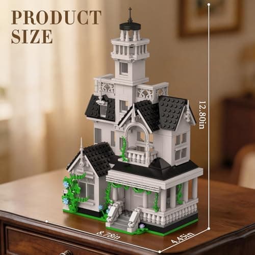 Magic House Building Set, Owens House Building Blocks with LED Light, Architecture Decor Model Kit, Gifts for Adults Teens Age 14+(1162 PCS) — view 2