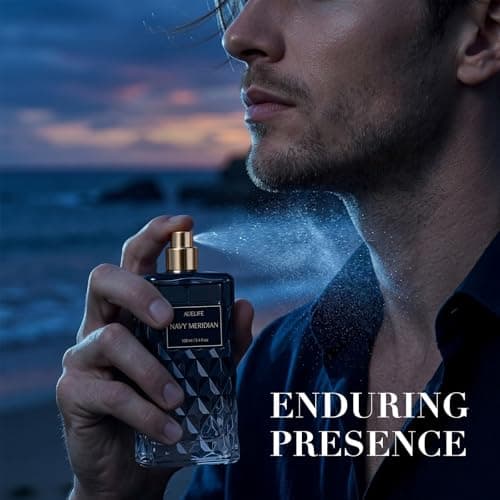 Cologne for Men, Alcohol-Free Long Lasting Perfume, 100ml / 3.4 Fl Oz — view 3