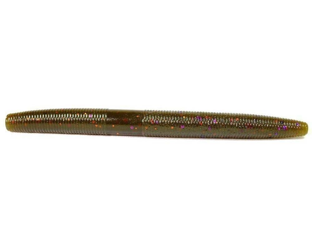 Yamamoto BAITS 5" SENKO / 10 Pack/Clear W/Large Black Flake — view 18
