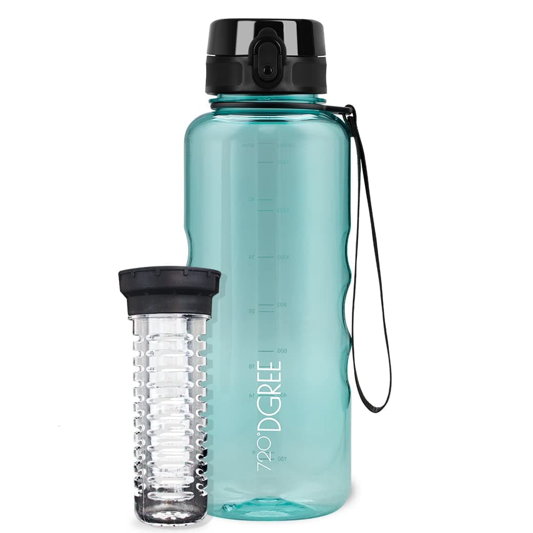 720°DGREE Botella de agua uberBottle – 1,5 litros, 1500ml | Novedosa botella deportiva | Sin BPA | Ideal para niños, fitness, deportes, fútbol, guardería, escuela, pequeños, antigoteo — view 268