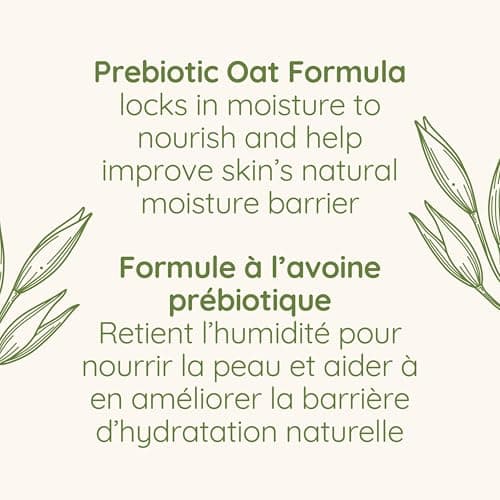 Aveeno Daily Moisturizing Lotion, Dry Skin, Non-Comedogenic, Prebiotic Oat, Daily Moisturizer, Fragrance Free, 354mL — view 4