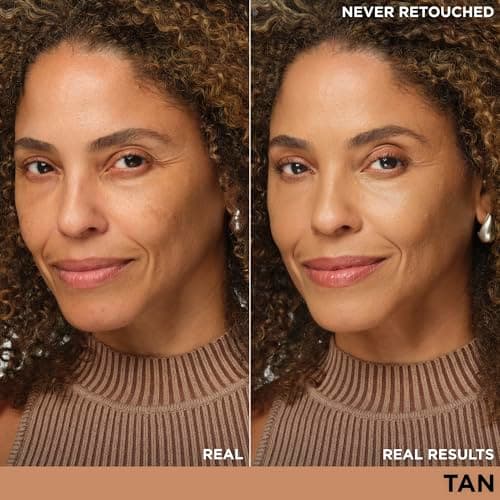 IT Cosmetics CC+ Cream (Tan) - Natural Full Coverage Foundation With SPF 50+, Color Corrector & Anti-Aging Hydrating Serum, Hyaluronic Acid + Peptides, Lightweight - 1.08 fl oz