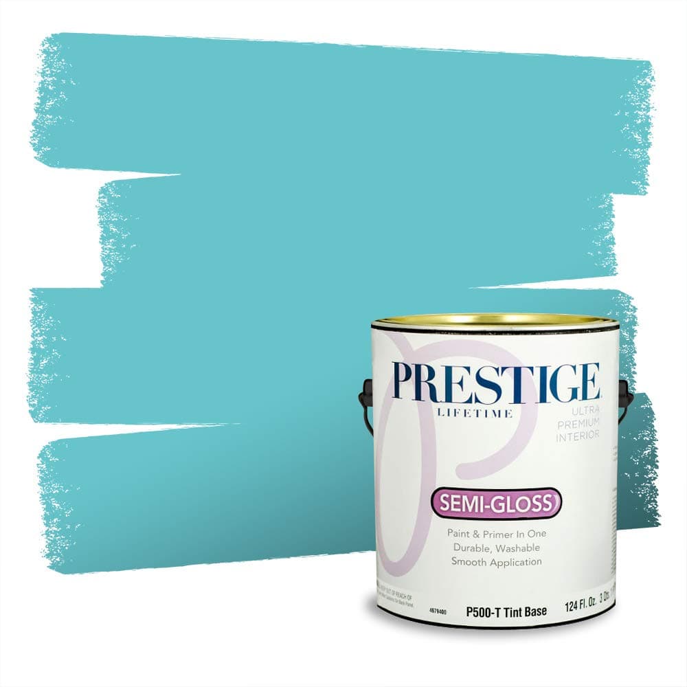 PRESTIGE Paints Interior Paint and Primer In One, 1-Gallon, Semi-Gloss, Comparable Match of Valspar* Dewdrop* — view 1010
