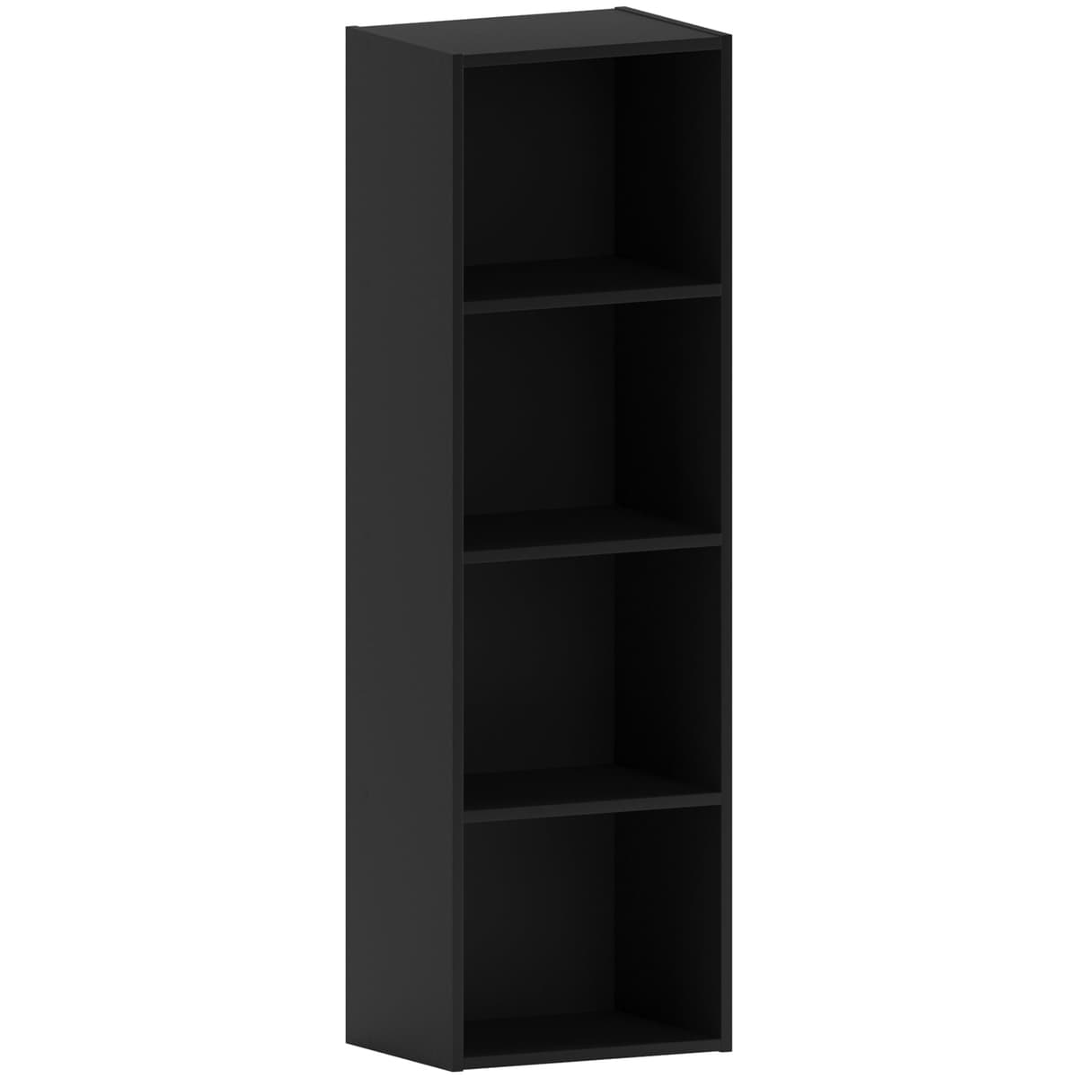 Vida Designs Oxford 3 Tier Cube Bookcase, White Wooden Shelving Display Storage Unit Office Living Room Furniture — view 20
