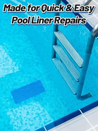 Aulock 4ft x 2.8ft Exlarge Self-Adhesive Pool Liner Repair Patch — view 5