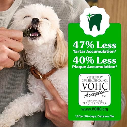 Greenies Veterinarian-Recommended Adult Natural Dental Dog Treats Teenie Size, Dog Dental Chews, Original Flavor, 36 oz. Pack, 130 Count — view 5